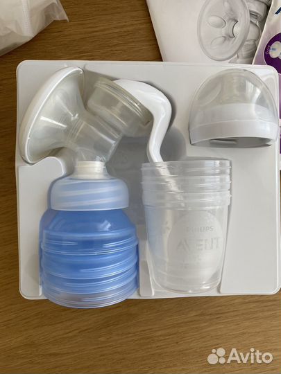 Молокоотсос ручной avent natural