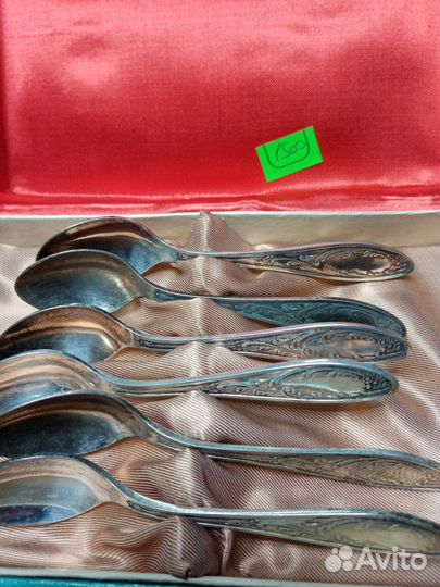 Ложки кофейные и чайные мельхиор