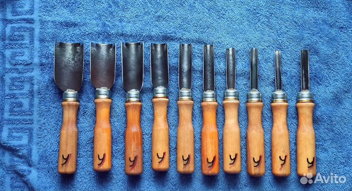 Набор ножей для резьбы по дереву