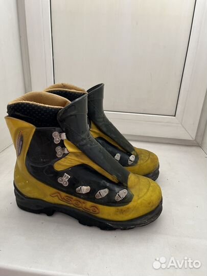 Ботинки пластиковые asolo для альпинизма мужские