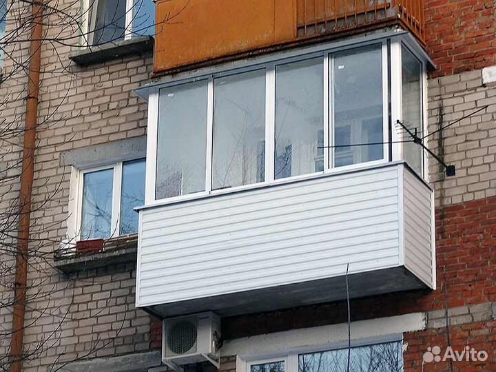 Отделка балконов