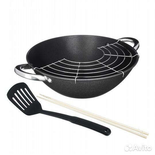 Казан чугунный 3,6 л со стеклянной крышкой