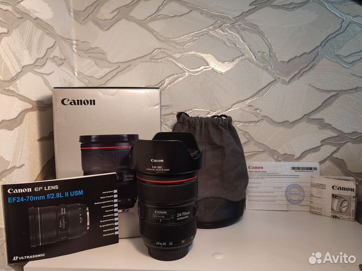 Объектив Canon EF 24-70mm f/2.8 L ii USM Гарантия