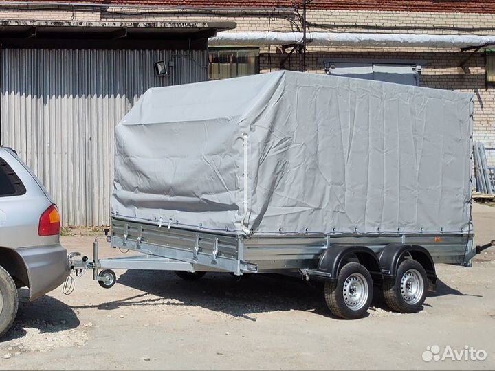 Прицеп двухосный Мзса 817736 размер 3,5х2,0х1,8