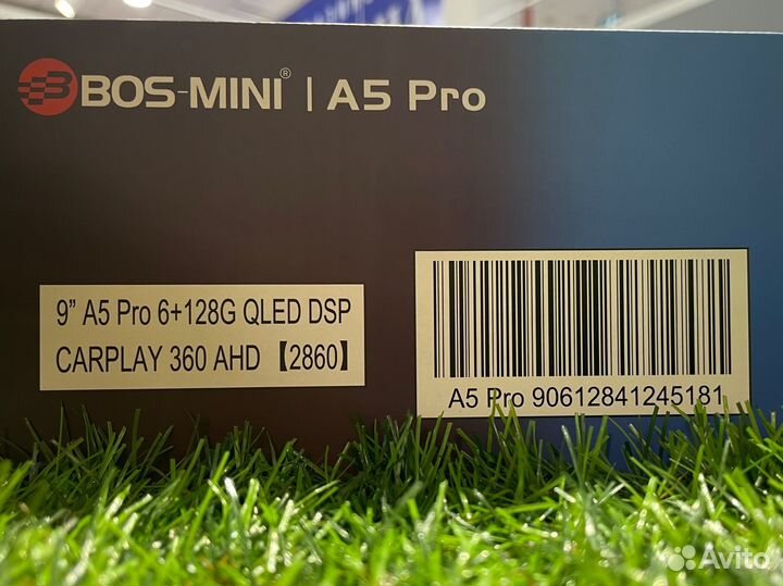 Андроид магнитола Bos-mini A5 pro 6/128