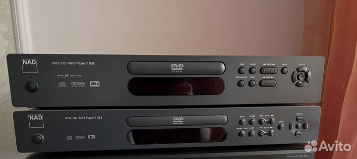 DVD NAD T532, T533