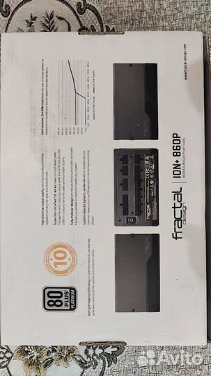 Блок питания Fractal ION+ 860w Platinum