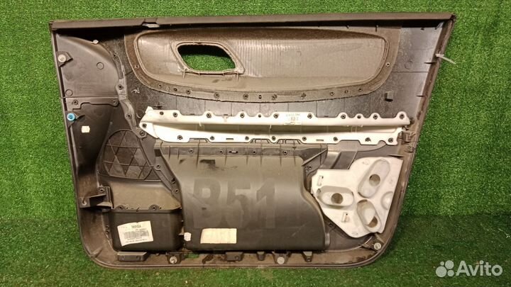Передняя левая дверная карта citroën c4