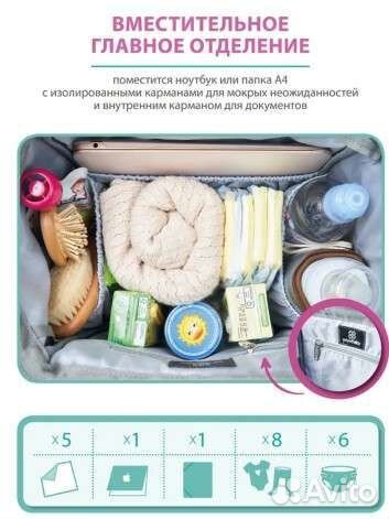 Сумка рюкзак для мамы