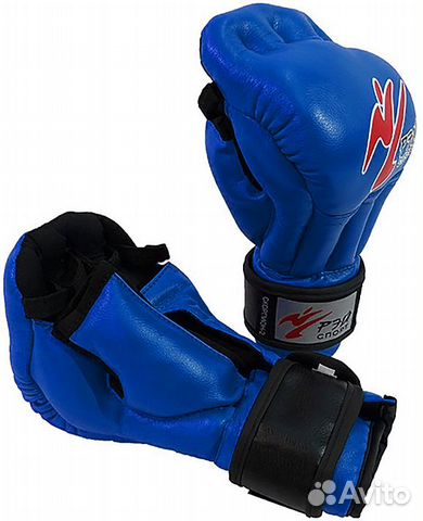 Перчатки Рэй-Спорт Скорпион-2 синие (S)