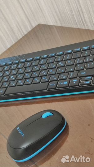 Клавиатура и мышь Logitech