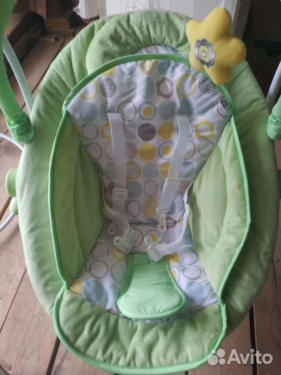 Качели Babyton Funny Time 2в1 электронные Green