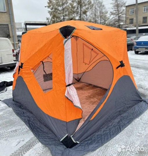 Палатка куб зимняя