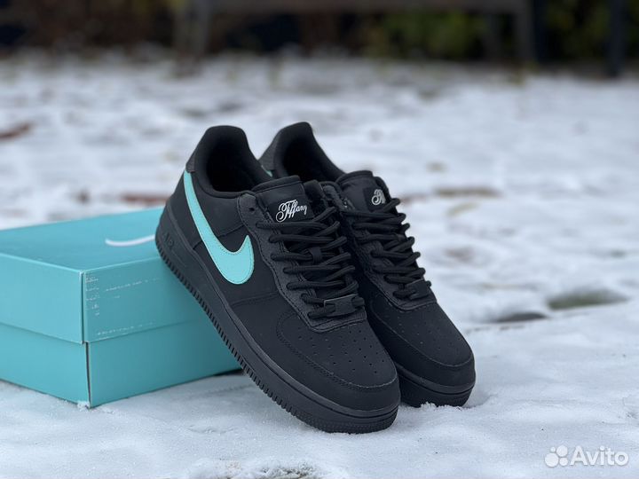 Кроссовки мужские Зимние с Мехом Nike Air Force 1