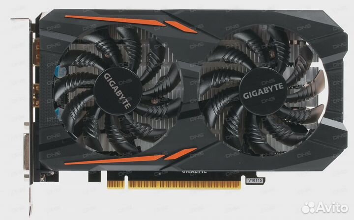Gigabyte GeForce GTX 1050 Ti OC 4GB (Windforce)