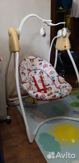 Детские электронные качели