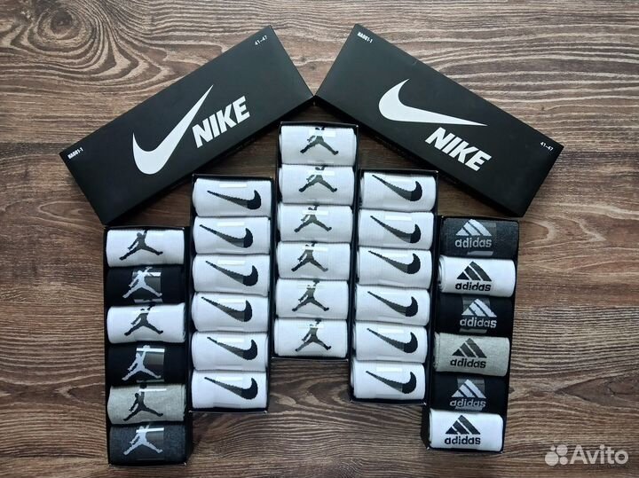 Носки Nike Reebok Lacoste Adidas