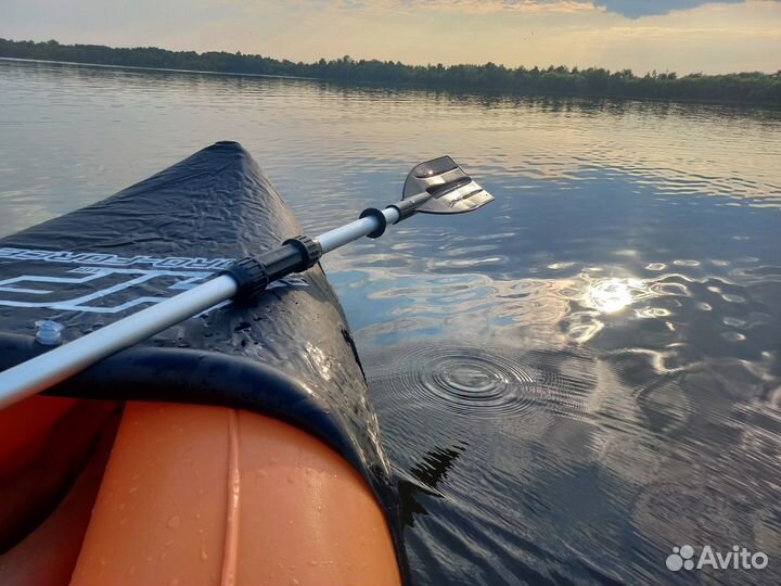 Лодка надувная каяк Intex