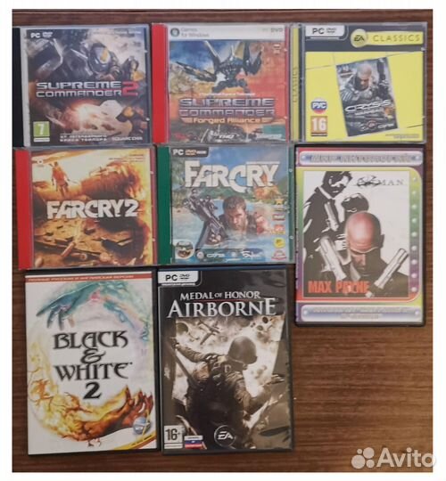 Игры для компьютера на DVD лицензионные