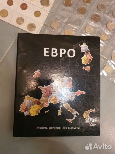 Монеты евро