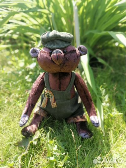 Плюшевый мишка ручной работы