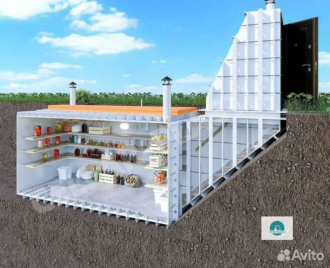 Кессон погреб