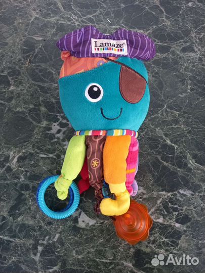 Игрушки развивающие осьминог слон lamaze tiny love