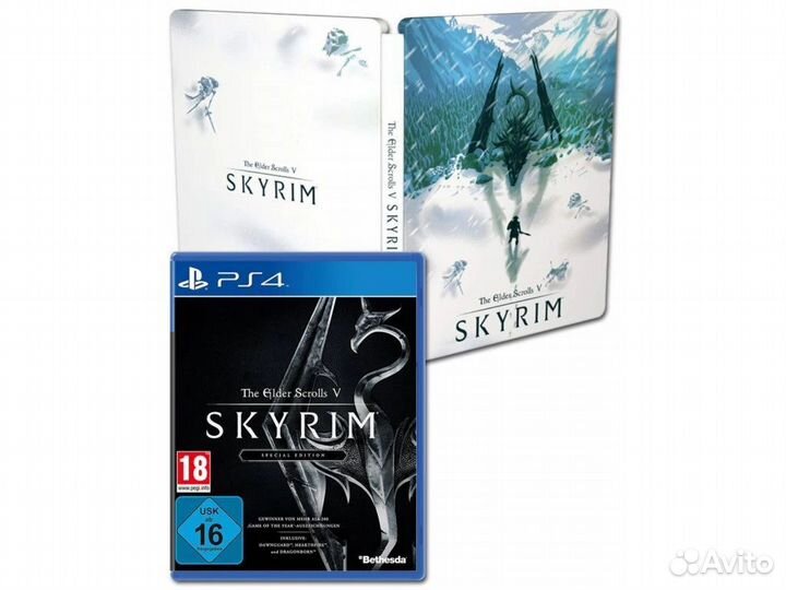 The Elder Scrolls V Skyrim SteelBook Edition PS4