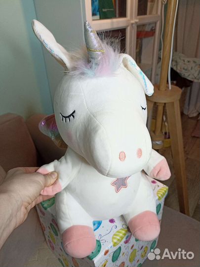 Мягкая игрушка единорог