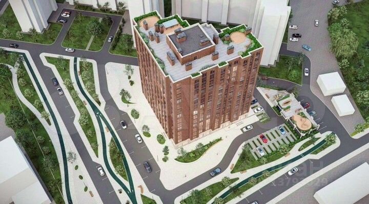 2-к. квартира, 72,5 м², 5/14 эт.