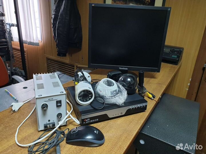 Система видеонаблюдения на 5камер бу