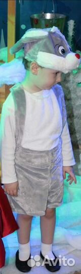 Новогодний костюм зайчик (прокат)