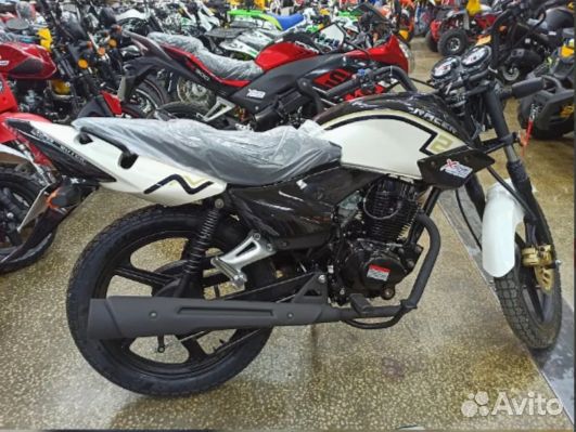 Мотоцикл racer RC150-23 tiger Белый