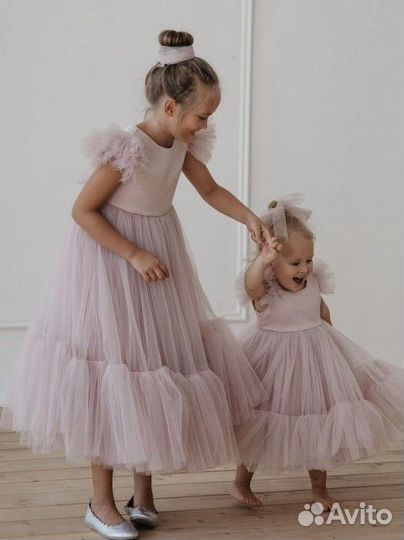 Детское нарядное платье на 1 год (напрокат)
