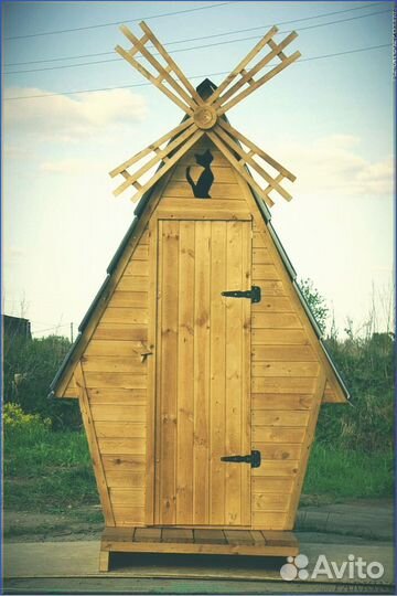 Дачный туалет домик уак 998