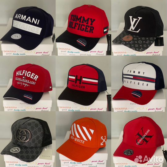 Бейсболка кепка разных брендов