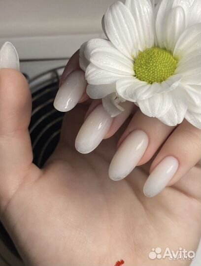 Покрытие гель лаком, наращивание