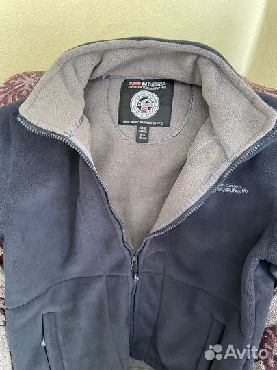 Теплая флисовая кофта мужская