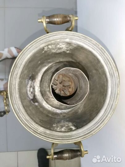 Самовар Угольный Латунь 7 литров 1947 год