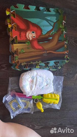 Детский коврик пазл