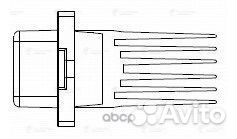 Резистор э/вент. отоп. для а/м Hyundai Solaris