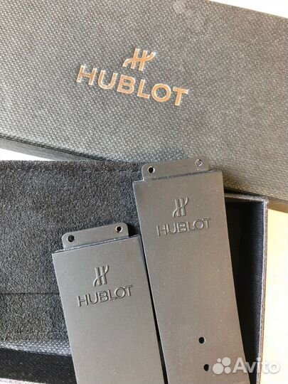 Hublot каучук каучуковый ремешок 25/22 мм