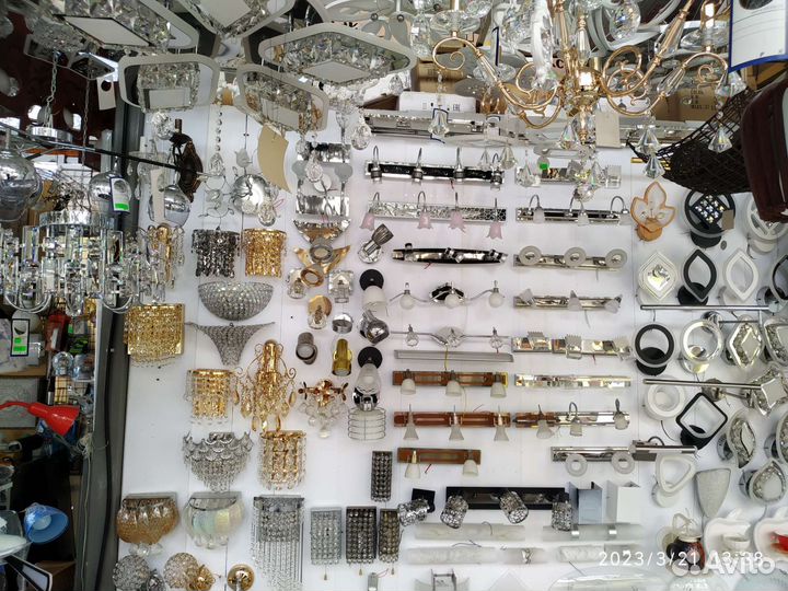 Ремонт светодиодных люстр, установка люстр