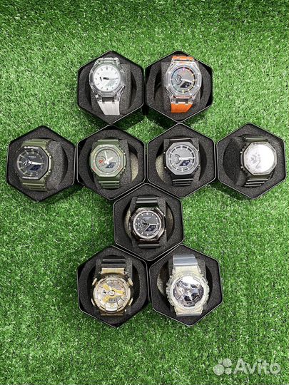 Часы Casio G-Shock 110 и G-Shock 2100