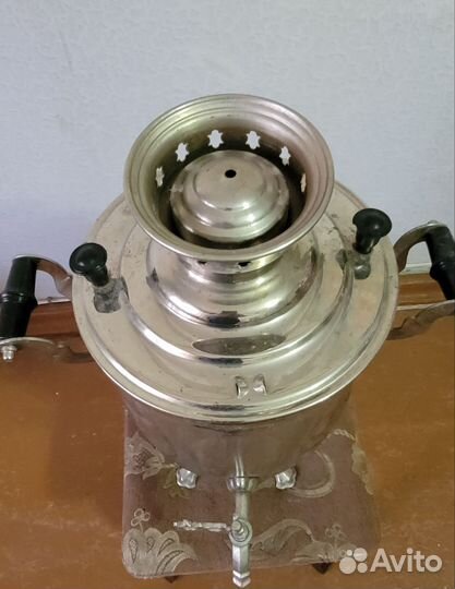 Самовар на дровах старинный