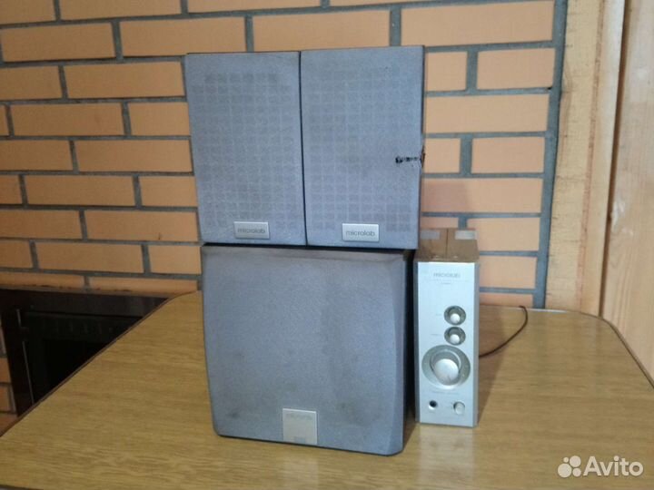 Сабвуфер и колонки microlab A-6331