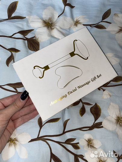 Ролик и скребок гуаша