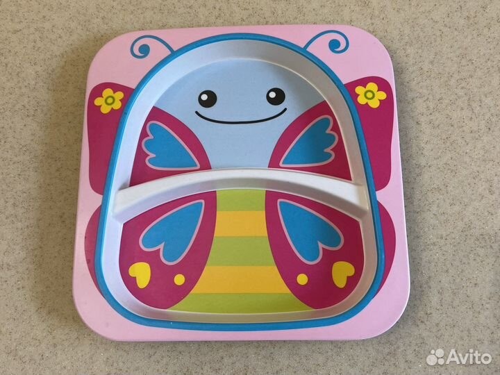 Контейнер-непросыпайка, тарелка детская
