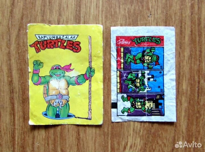 Обёртки фантики жвачки Donald, Buble и др, 90-е г