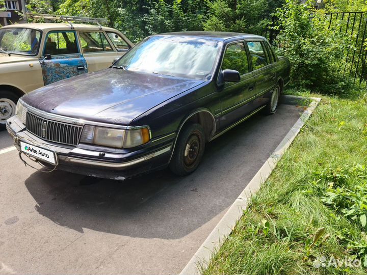 Lincoln Continental 3.8 AT, 1992, 204 000 км